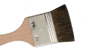 КИСТЬ ПЛОСКАЯ ПОНИ